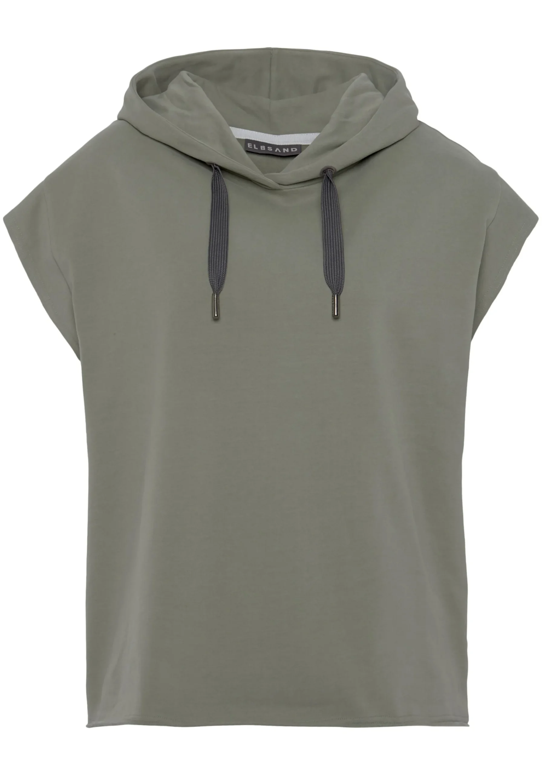 Pullover|Elbsand Kapuzensweatshirt khaki