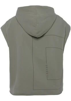Pullover|Elbsand Kapuzensweatshirt khaki