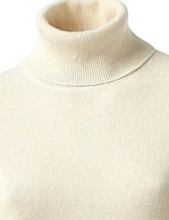 Pullover|heine Kaschmirpullover mit Rollkragen wollweiß