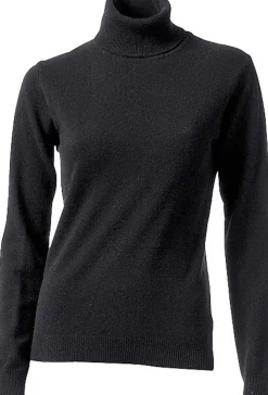 Pullover|heine Kaschmirpullover mit Rollkragen schwarz