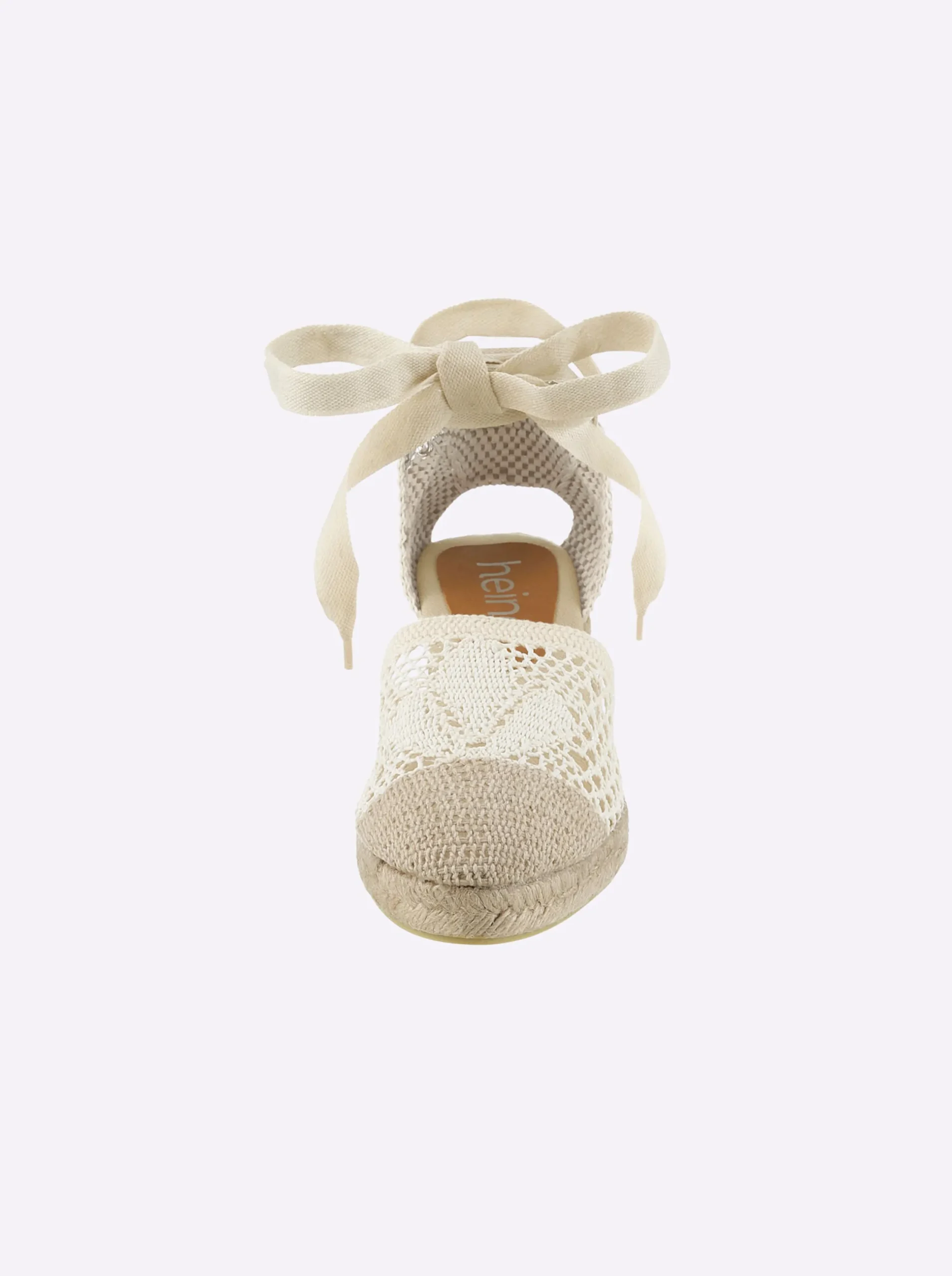 Sandalen & Sandaletten|heine Keilsandalette ecru