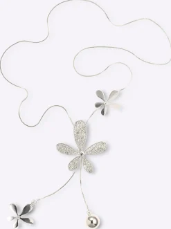 Schmuck|heine Kette silberfarben