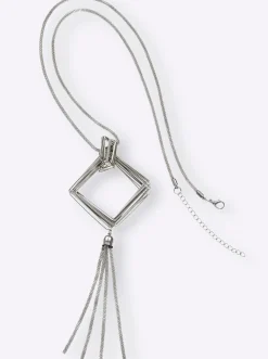 Schmuck|heine Kette silberfarben