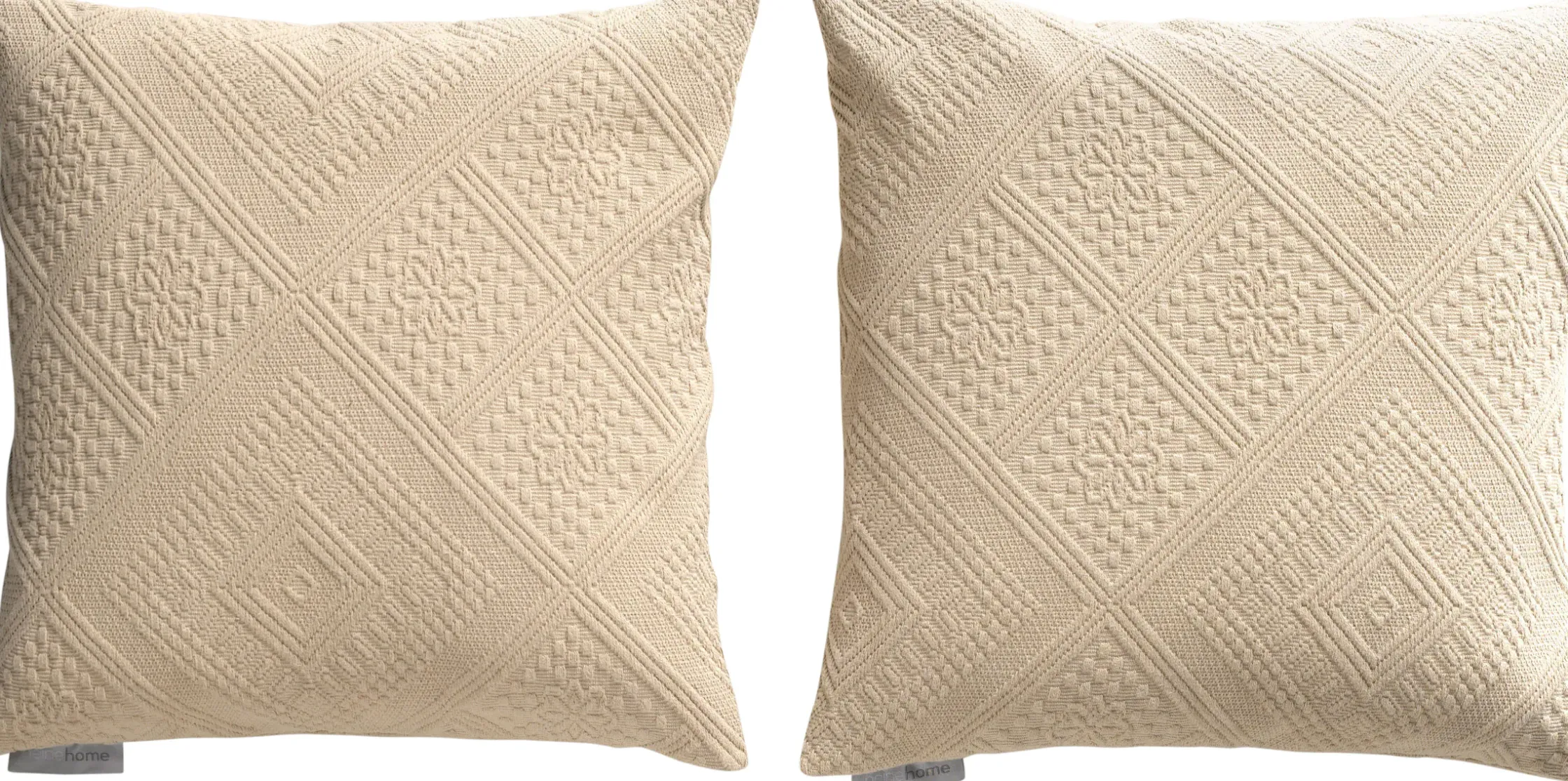 Dekokissen & Hüllen|Pereira da Cunha Kissenhülle 2er-Set taupe