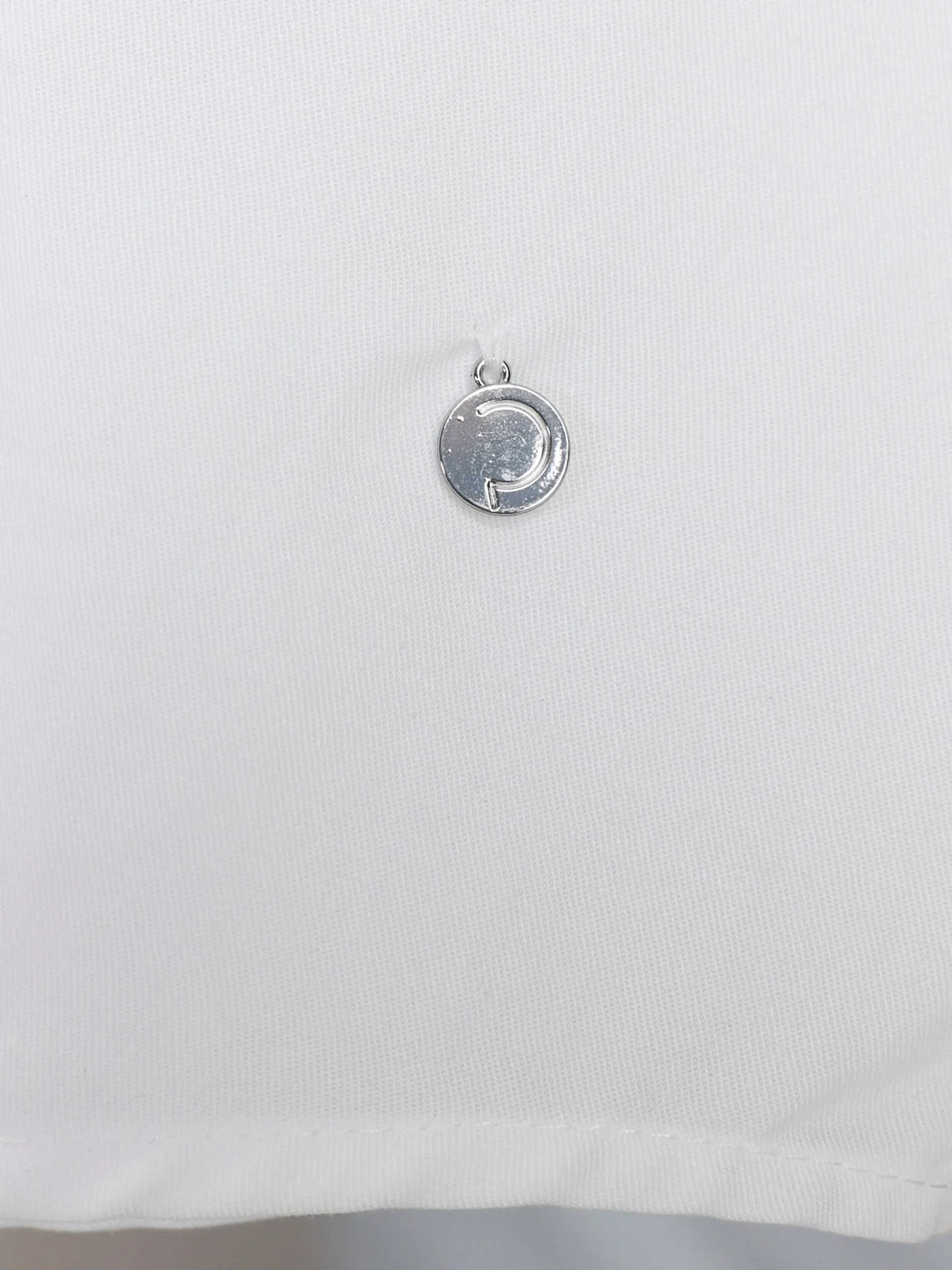 Blusen|CREATION L PREMIUM Klassische Bluse mit attraktiver Lochstickerei weiß