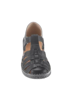 Sandalen & Sandaletten|Loretta Klettschuh schwarz