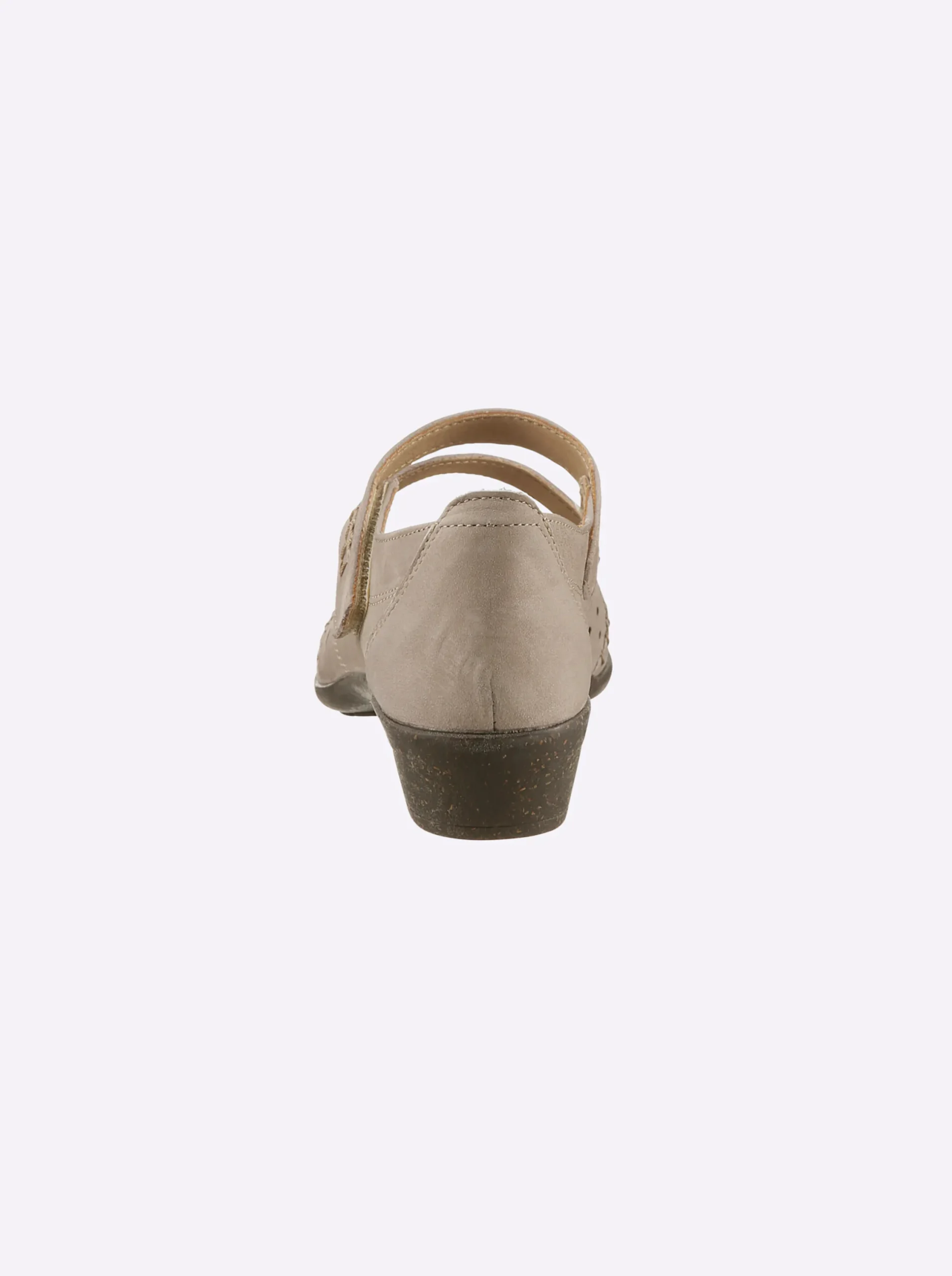 Pumps|airsoft comfort+ Klettschuh taupe