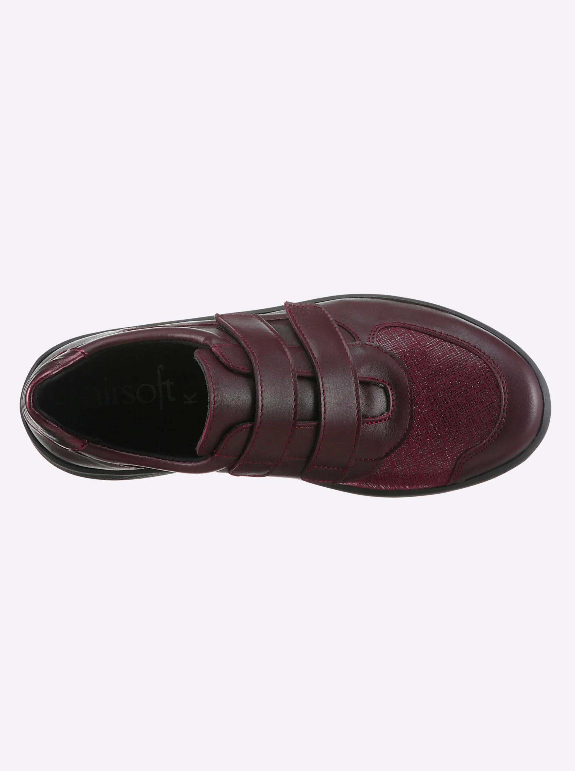 Sneakers & Schnürer|airsoft comfort+ Klettschuh bordeaux