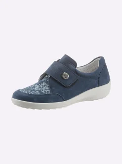 Sneakers & Schnürer|airsoft comfort+ Klettschuh jeansblau