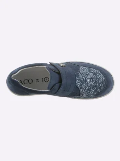 Sneakers & Schnürer|airsoft comfort+ Klettschuh jeansblau
