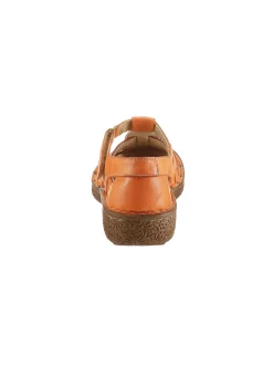 Sandalen & Sandaletten|Loretta Klettschuh orange