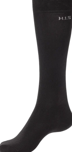 Strümpfe & Socken|H.I.S Kniestrümpfe schwarz