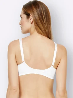 Bhs|Naturana Komfort-BH ohne Bügel weiß