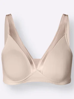 Bhs|Naturana Komfort-BH ohne Bügel elfenbein
