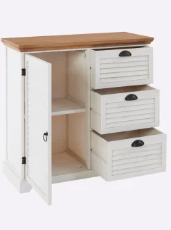 Kommoden|heine home Kommode weiß-natur