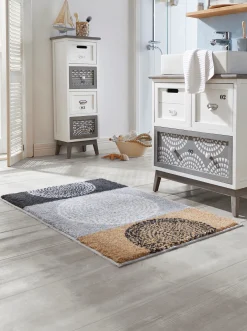 Badmöbel|heine home Kommode weiß-grau
