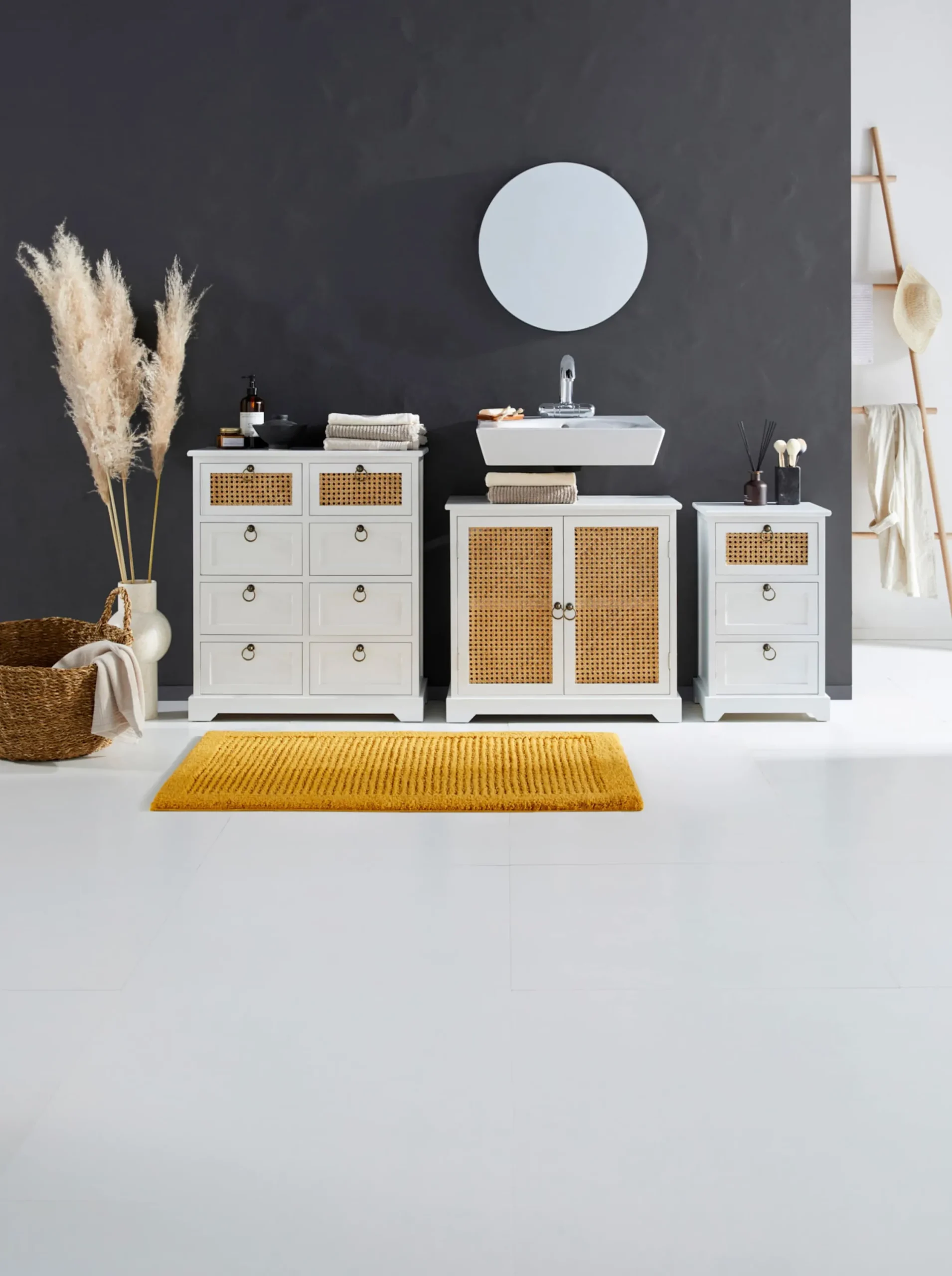 Badmöbel|heine home Kommode weiß