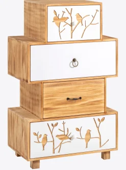 Kommoden|heine home Kommode natur-weiß