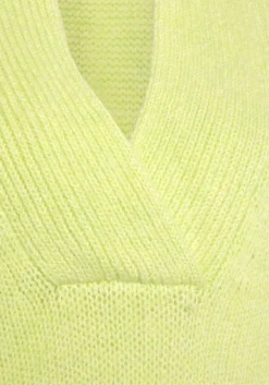 Strandmode|LASCANA Kurzarmpullover limone