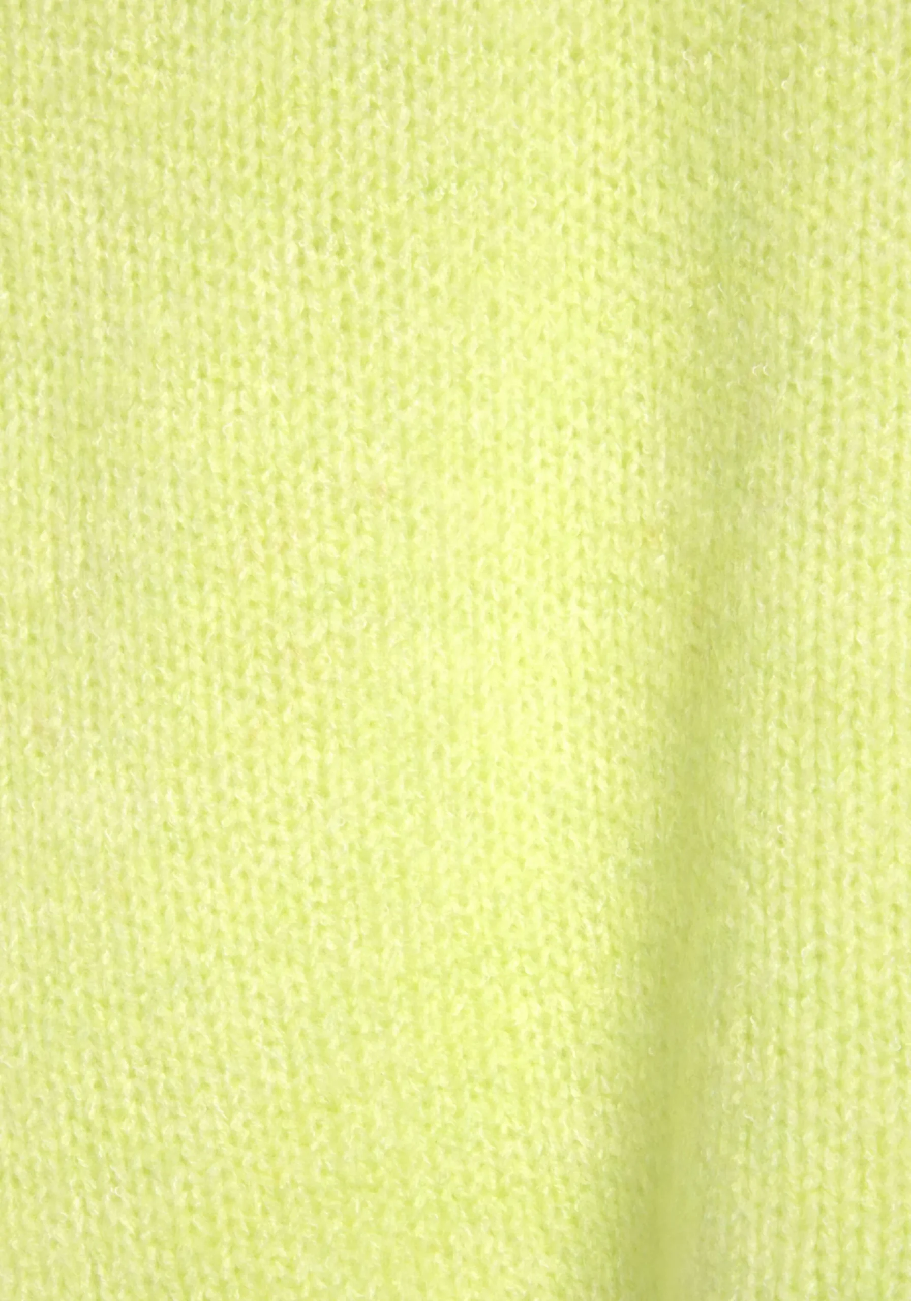 Strandmode|LASCANA Kurzarmpullover limone
