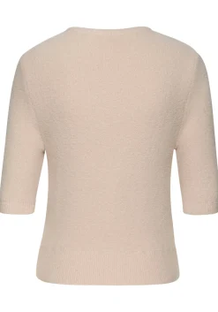 Strandmode|Pullover|LASCANA Kurzarmpullover sand