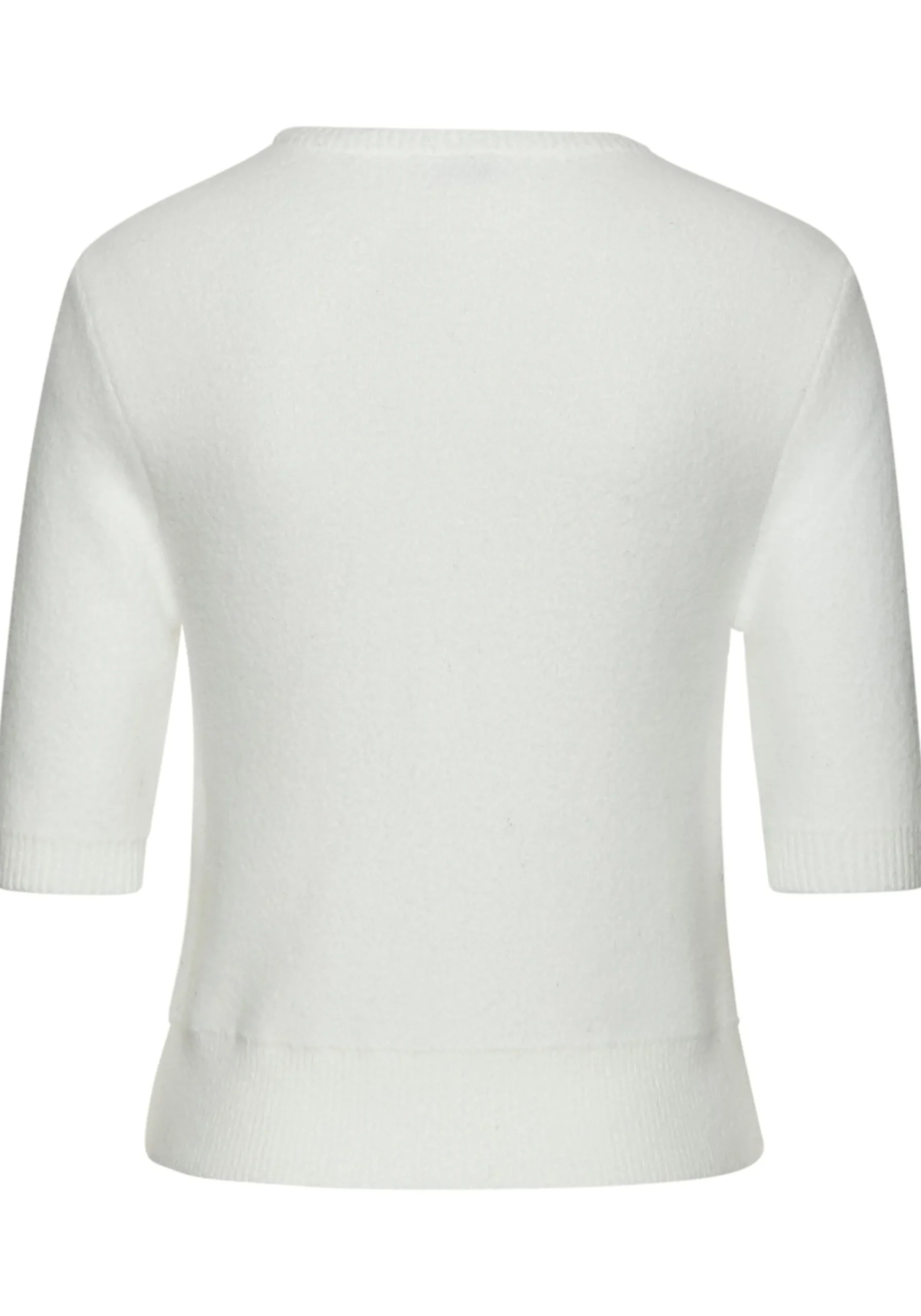 Strandmode|Pullover|LASCANA Kurzarmpullover creme