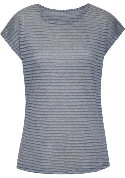 Strandmode|Vivance Kurzarmshirt grün,navy