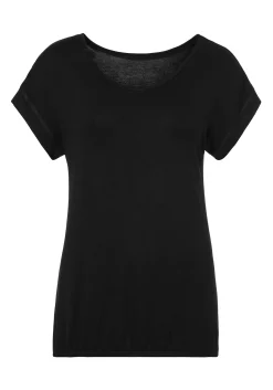 Homewear|Homewear|Vivance Kurzarmshirt schwarz