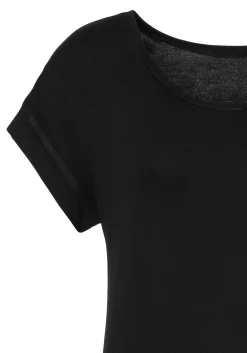 Homewear|Homewear|Vivance Kurzarmshirt schwarz