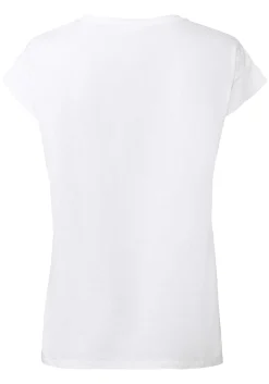 Shirts|LASCANA Kurzarmshirt weiß
