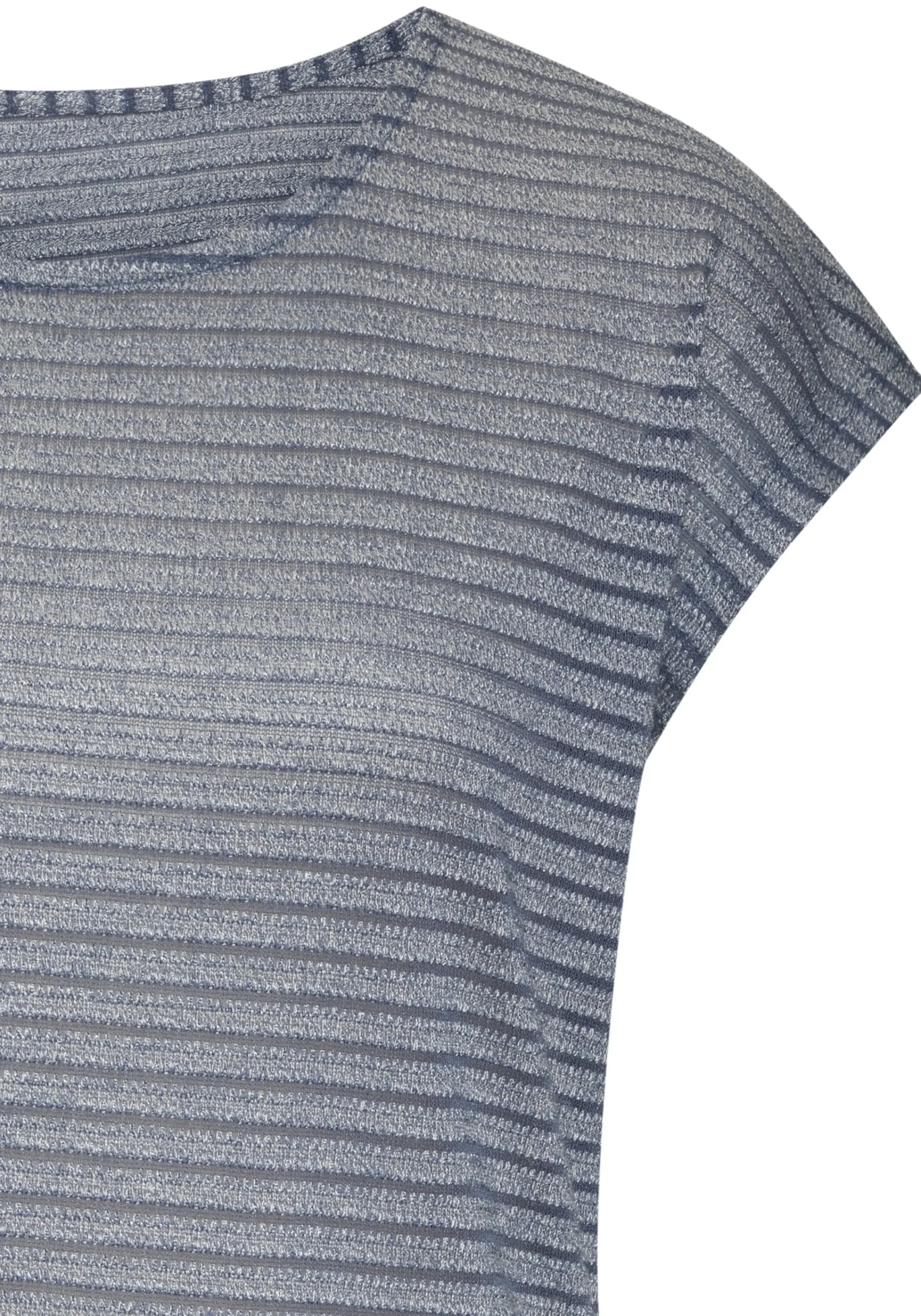Strandmode|Vivance Kurzarmshirt blau