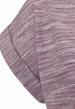 Shirts|Beachtime Kurzarmshirt beere-meliert,grau-meliert