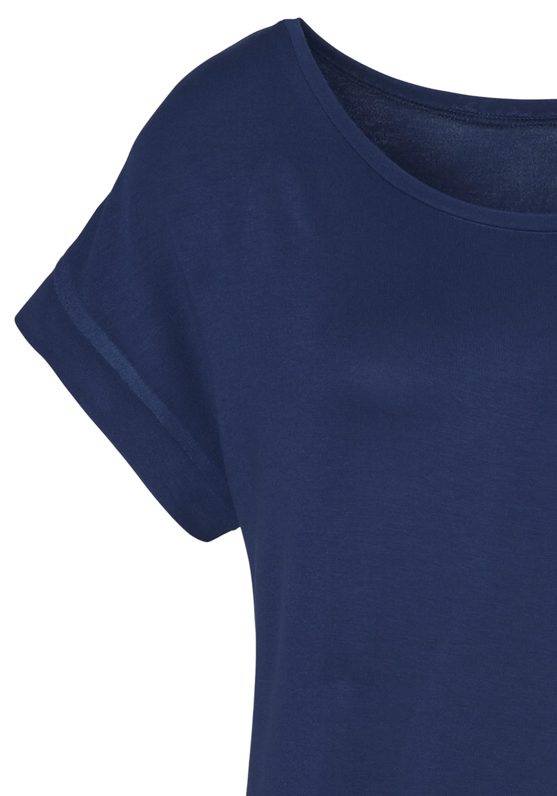 Homewear|Strandmode|Vivance Kurzarmshirt navy