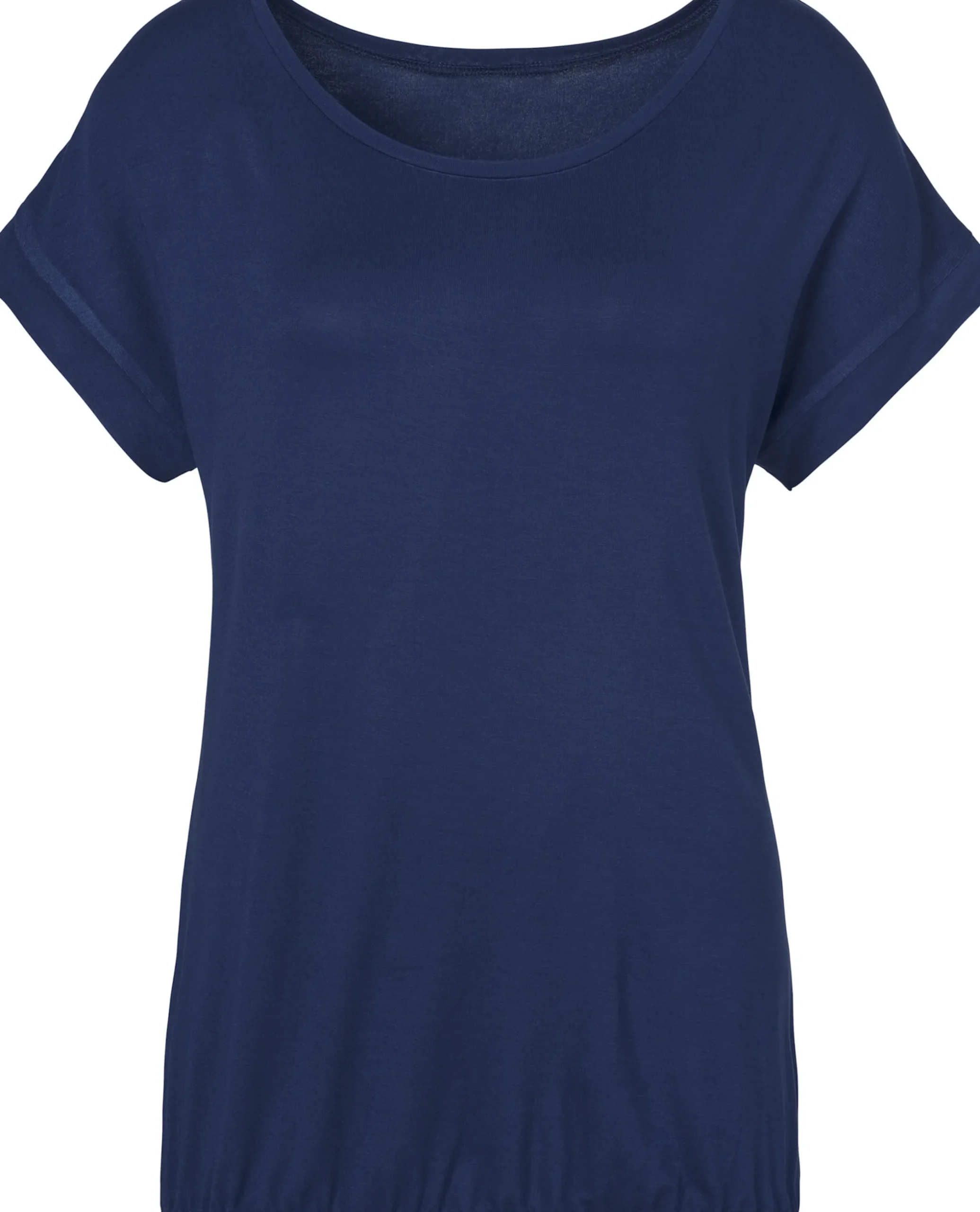 Strandmode|Vivance Kurzarmshirt türkis,navy