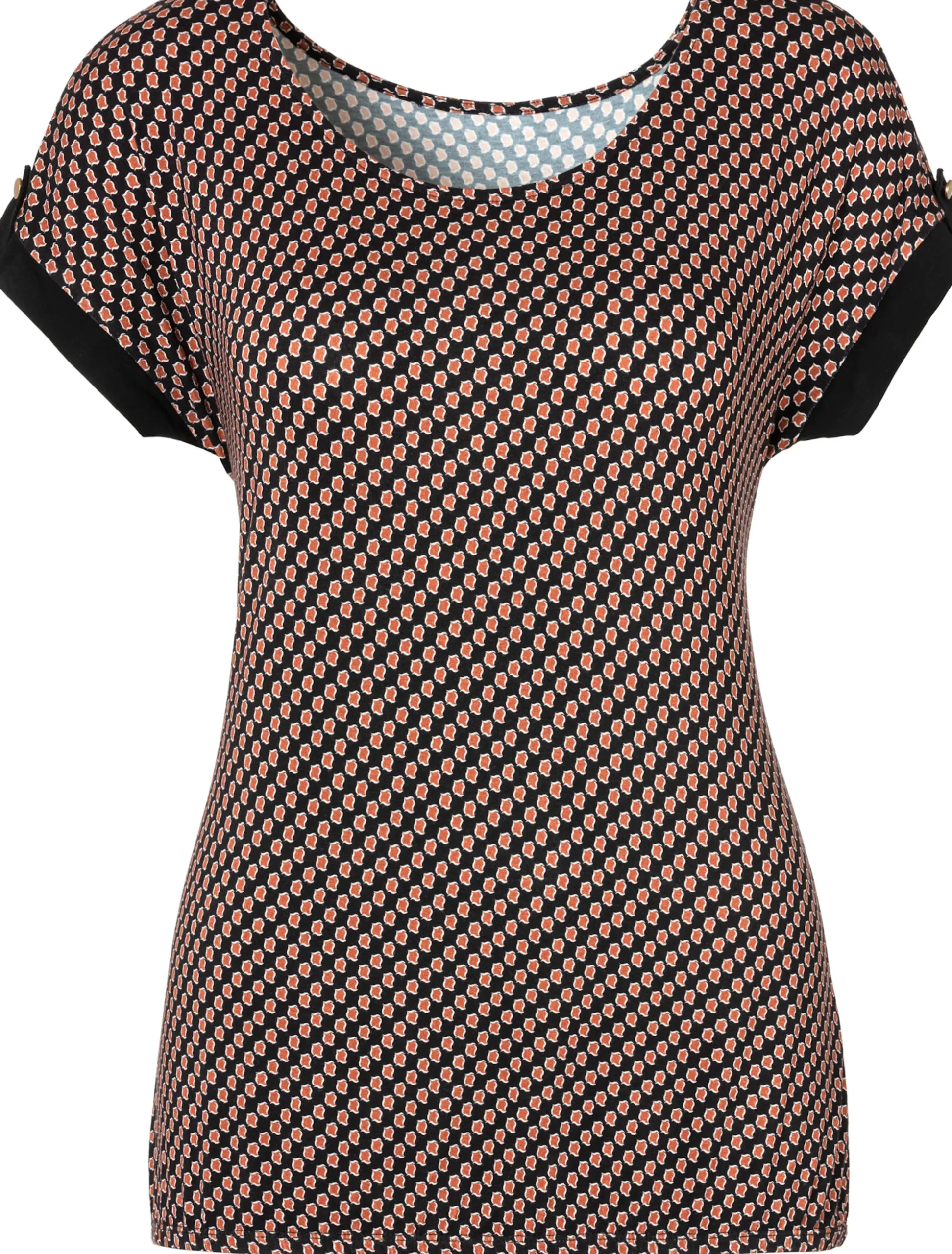 Strandmode|Shirts|Vivance Kurzarmshirt schwarz
