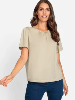 Shirts|heine Kurzarmshirt sand