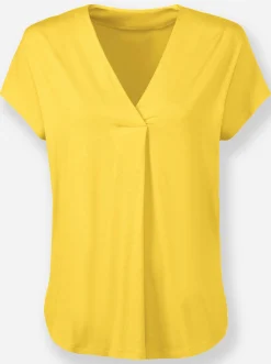 Shirts|heine Kurzarmshirt sonnengelb