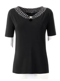 Shirts| Kurzarmshirt schwarz