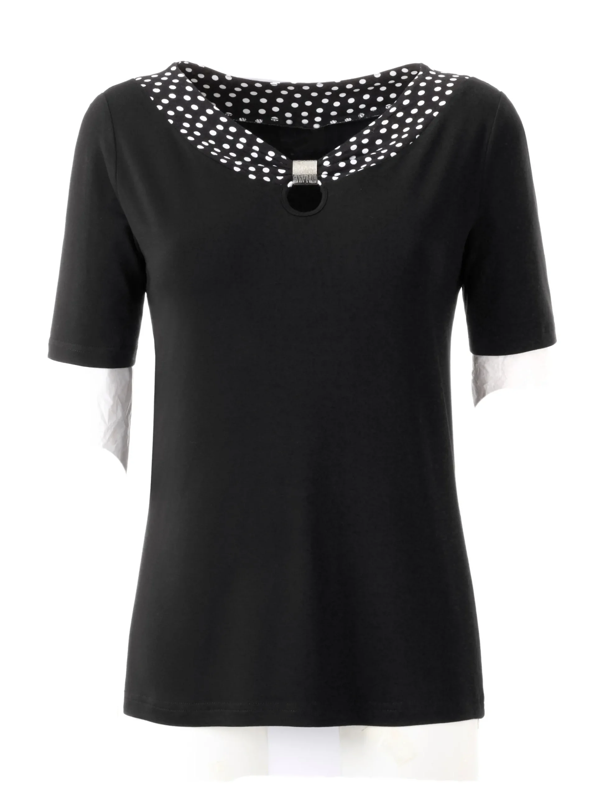Shirts| Kurzarmshirt schwarz