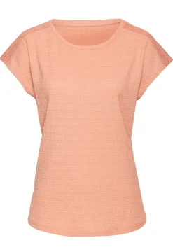 Strandmode|Shirts|Vivance Kurzarmshirt peach