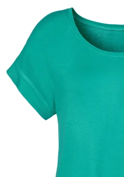 Homewear|Homewear|Vivance Kurzarmshirt grün