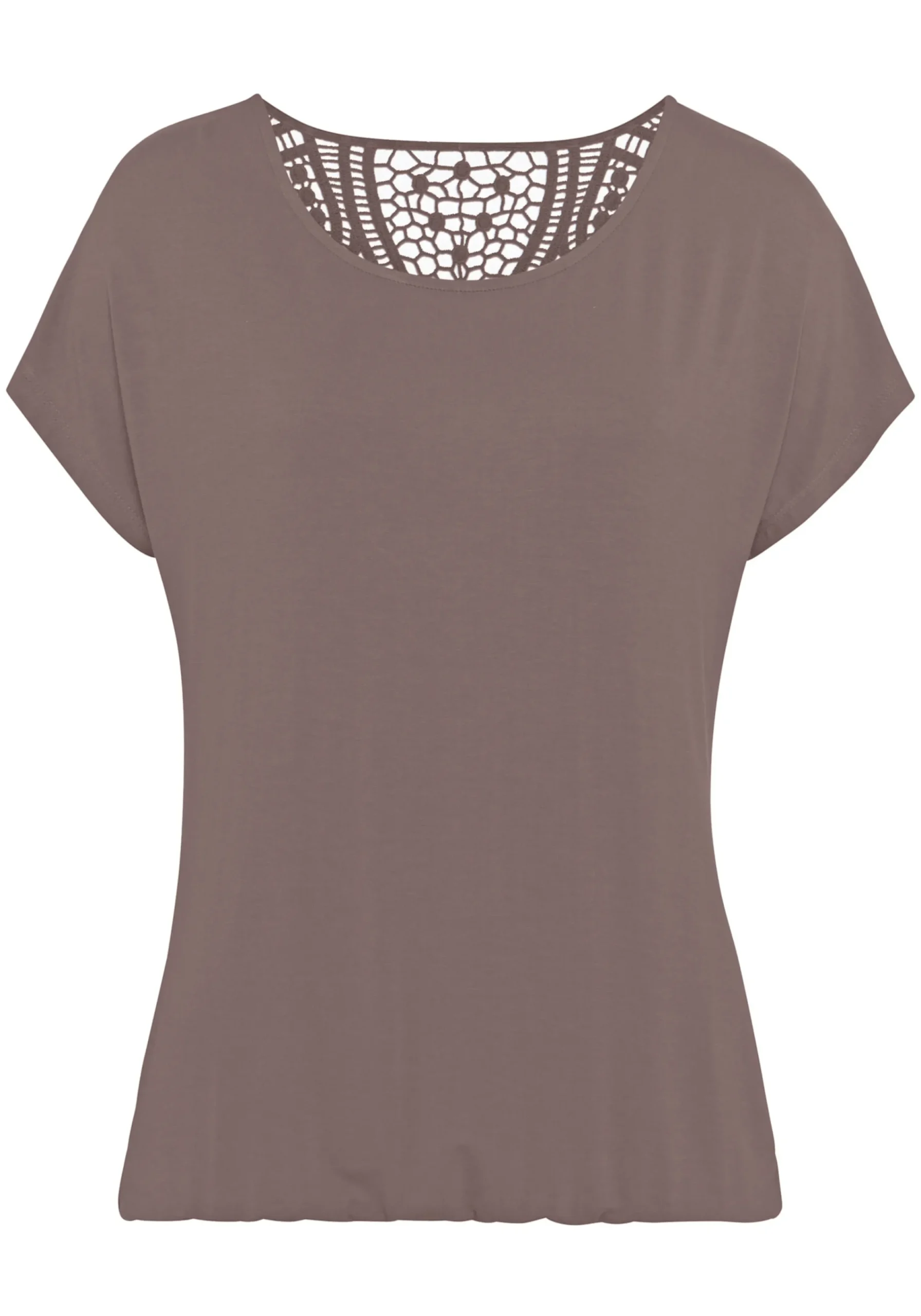 Strandmode|Shirts|Vivance Kurzarmshirt taupe