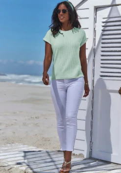 Strandmode|Shirts|Vivance Kurzarmshirt mint