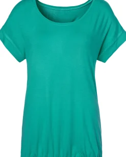 Shirts|Vivance Kurzarmshirt grün,schwarz