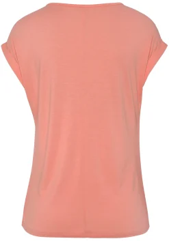 Shirts|Buffalo Kurzarmshirt peach