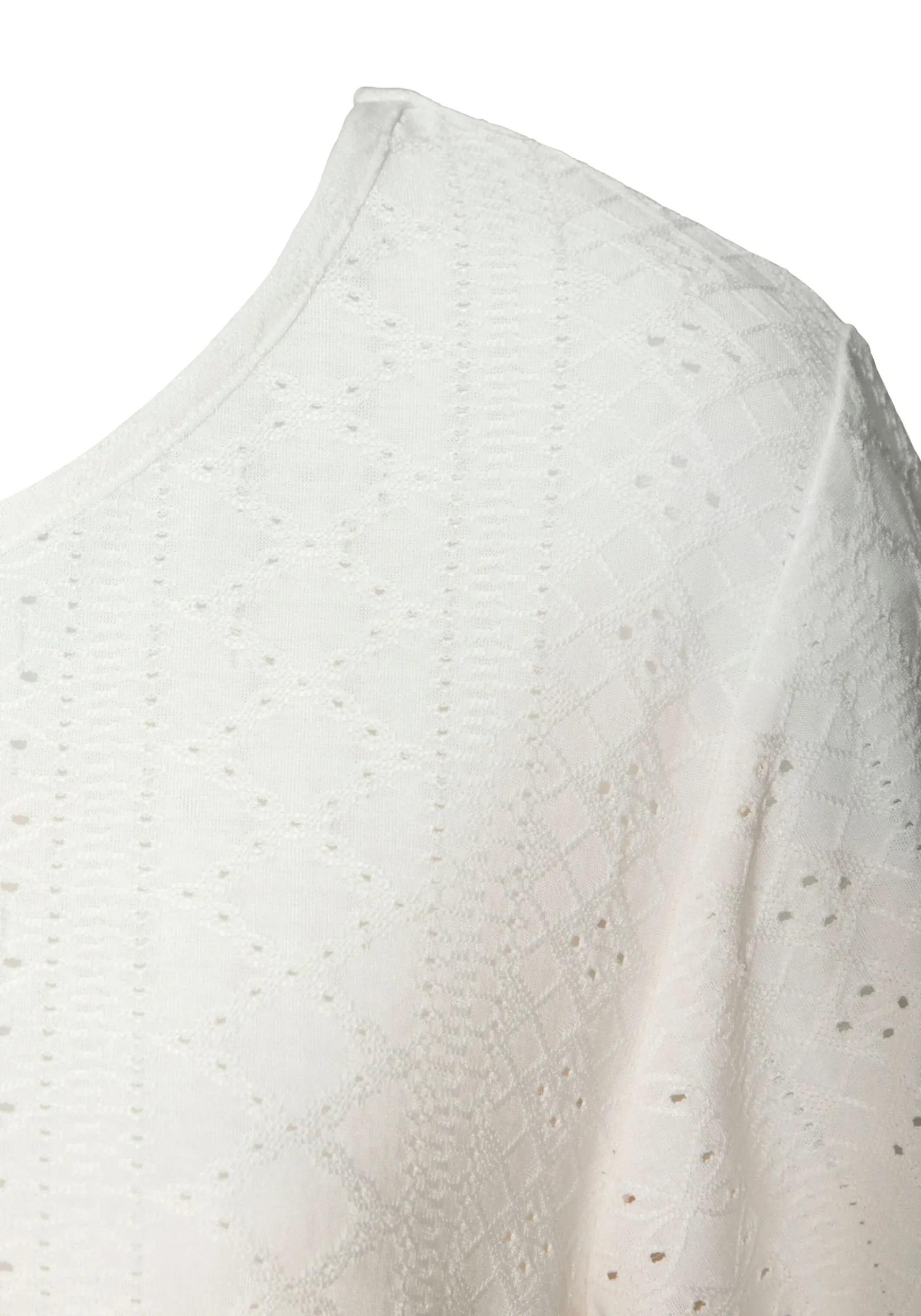 Strandmode|Vivance Kurzarmshirt creme,schwarz