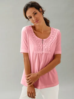 Shirts| Kurzarmshirt rosenquarz