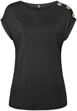 Shirts|Buffalo Kurzarmshirt schwarz