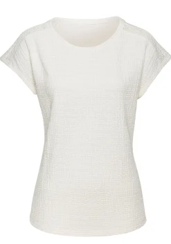 Shirts|Vivance Kurzarmshirt schwarz,creme