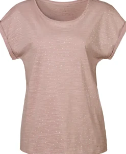 Strandmode|Shirts|Vivance Kurzarmshirt rose,schwarz